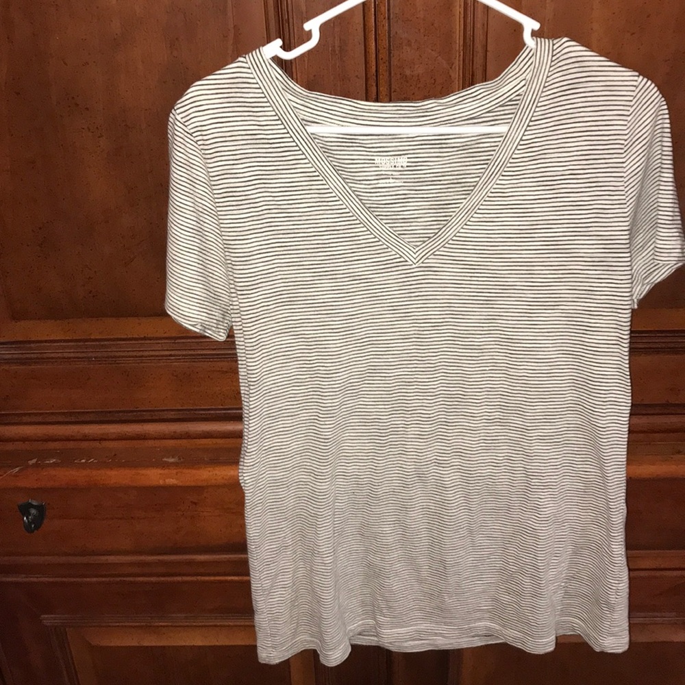 Plain striped tee